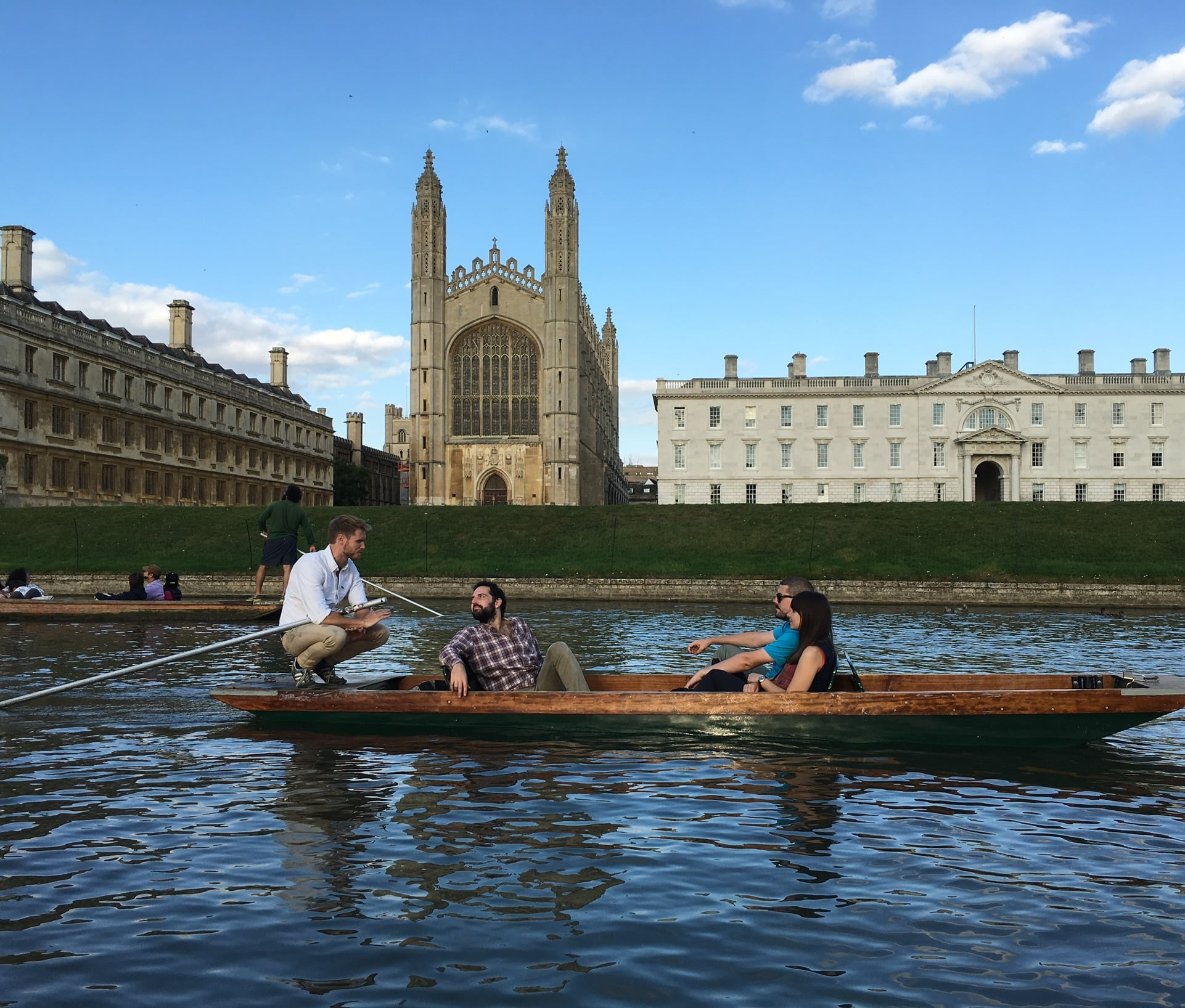 famous punting in cambridge