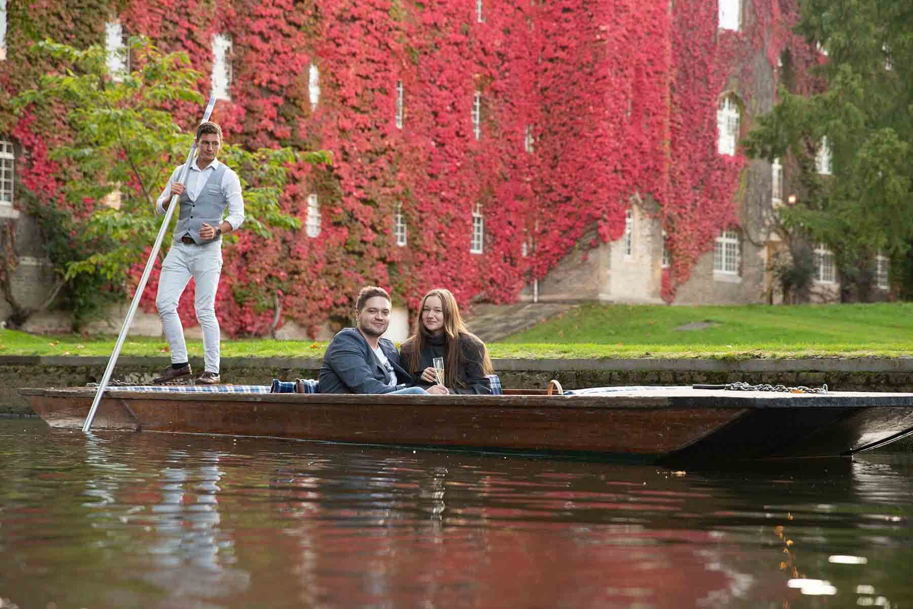 Romance on the River Punting Cambridge